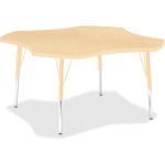 Berries Elementary Maple Laminate Four-leaf Table