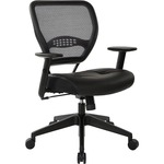 Office Star Dark Air Grid Back Managers Chair