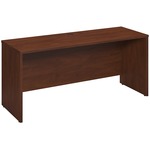 Bush Business Furniture Series C Elite66w X 24d Desk/credenza/return In Hansen Cherry