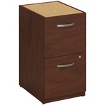 Bush Business Furniture Series C Elite16w 2 Drawer Pedestal Assembled In Hansen Cherry