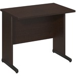 Bush Business Furniture Series C Elite 36w X 24d C-leg Desk In Mocha Cherry