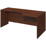 Bush Business Furniture Series C Elite72w X 24 To 36d Right Corner Desk Shell In Hansen Cherry