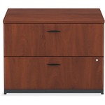 Bush Business Furniture Series C Elite36w 2 Drawer Lateral File - Assembled In Hansen Cherry