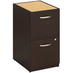 Bush Business Furniture Series C Elite16w 2 Drawer Pedestal Assembled In Mocha Cherry