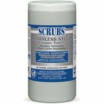 Scrubs Stainless Steel Cleaner Wipes