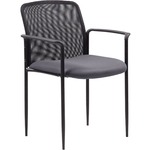 Boss Mesh Back Budget Guest Chair With Gray Seat