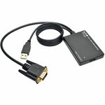 Tripp Lite Vga To Hdmi Component Adapter Converter With Usb Audio Power Vga To Hdmi 1080p