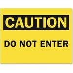 Tarifold Safety Sign Inserts-caution Do Not Enter