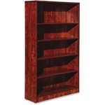 Lorell Essentials Series Cherry Laminate Bookcase