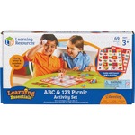 Learning Resources Abc 123 Picnic Board Activity Set
