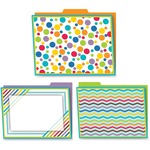 Carson-dellosa Color Me Bright Design File Folders Set