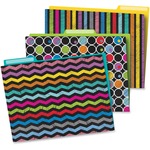 Carson-dellosa Colorful Chalkboard File Folders Set