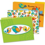 Carson-dellosa Boho Birds File Folders Set