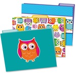 Carson-dellosa Colorful Owls File Folders Set