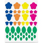 Hygloss Floral Shapes Stickers