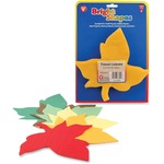 Hygloss Bright Shapes Color Tissue Leaves