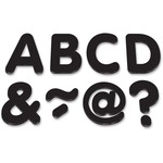 Teacher Created Resources Black 2" Magnetic Letters