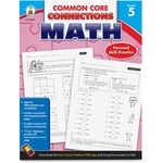 Carson-dellosa Common Core Connections Gr 5 Math Workbook Education Printed Book For Mathematics