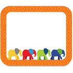 Carson-dellosa Parade Of Elephants Colorful Name Tags