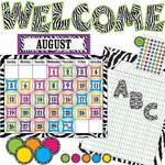 Teacher Created Resources Print Accents Board Set
