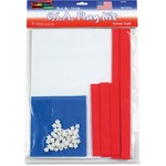 Chenillekraft Peel/stick Usa Flag Kit