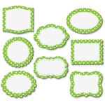 Teacher Created Resources Lime/dots Magnetic Frame