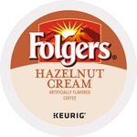 Folgers Gourmet Selections Hazelnut Cream Flavored Packs K-cup