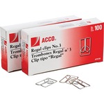 Acco Regal Owl Paper Clips