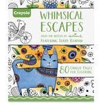 Crayola Whimsical Escapes Coloring Book Coloring Printed Book