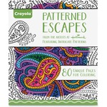 Crayola Patterned Escapes Coloring Book Coloring Printed Book