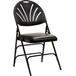 Samsonite Xl Series Commercial Grade Fanback Steel & Vinyl Folding Chair