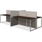 Bush Business Furniture Easy Office 60w 4 Person Straight Desk Open Office