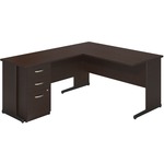 Bush Business Furniture Series C Elite 60w X 30d C Leg L Desk With Storage