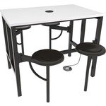 Ofm Endure Series Standing Height Four Seat Table