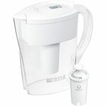 Brita 6-cup Space Saver Bpa-free Water Pitcher With 1 Filter