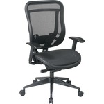Office Star Executive High Back Chair With Breathable Mesh Back And Seat