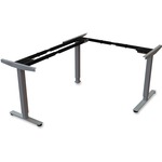 Lorell Sit/stand Desk Silver Third-leg Add-on Kit
