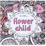 Mead Flower Child Adult Coloring Book Coloring Printed Book