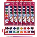 Roseart 16-color Washable Watercolors With Brush