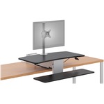 Hon Directional Desktop Sit-to-stand With Single-monitor Arm