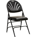 Samsonite Xl Fanback Steel And Vinyl Folding Chair