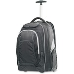 Samsonite Tectonic Carrying Case (rolling Backpack) For 15.6" Notebook, Travel Essential - Black, Gray