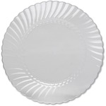 Classicware Wna Comet Hvywt Plastic Clear Plates