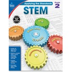 Carson-dellosa Grade 2 Applying The Standards Stem Workbk Education Printed Book For Science