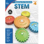 Carson-dellosa Grade 4 Applying The Standards Stem Workbk Education Printed Book For Science