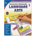 Carson-dellosa Grade 7 Language Arts Interactive Notebook Interactive Education Printed Book For Art
