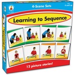 Carson-dellosa Learning To Sequence 4-scene Board Game