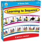 Carson-dellosa Learning To Sequence 6-scene Board Game