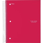 Five Star Wide Rule 5-subject Notebook