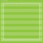 Teacher Created Resources Lime Dots 7-pocket Chart